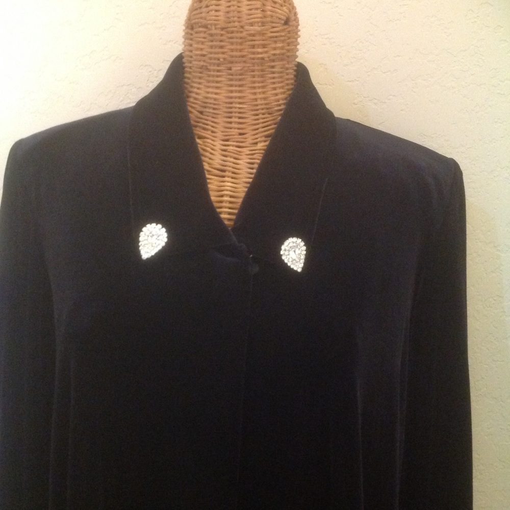 Rhinestone Jacket Top Clips. RHS-01